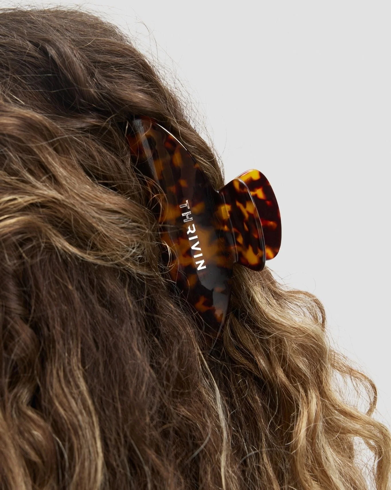 Claw Clip | Black & Tortoise Brown - Image 3