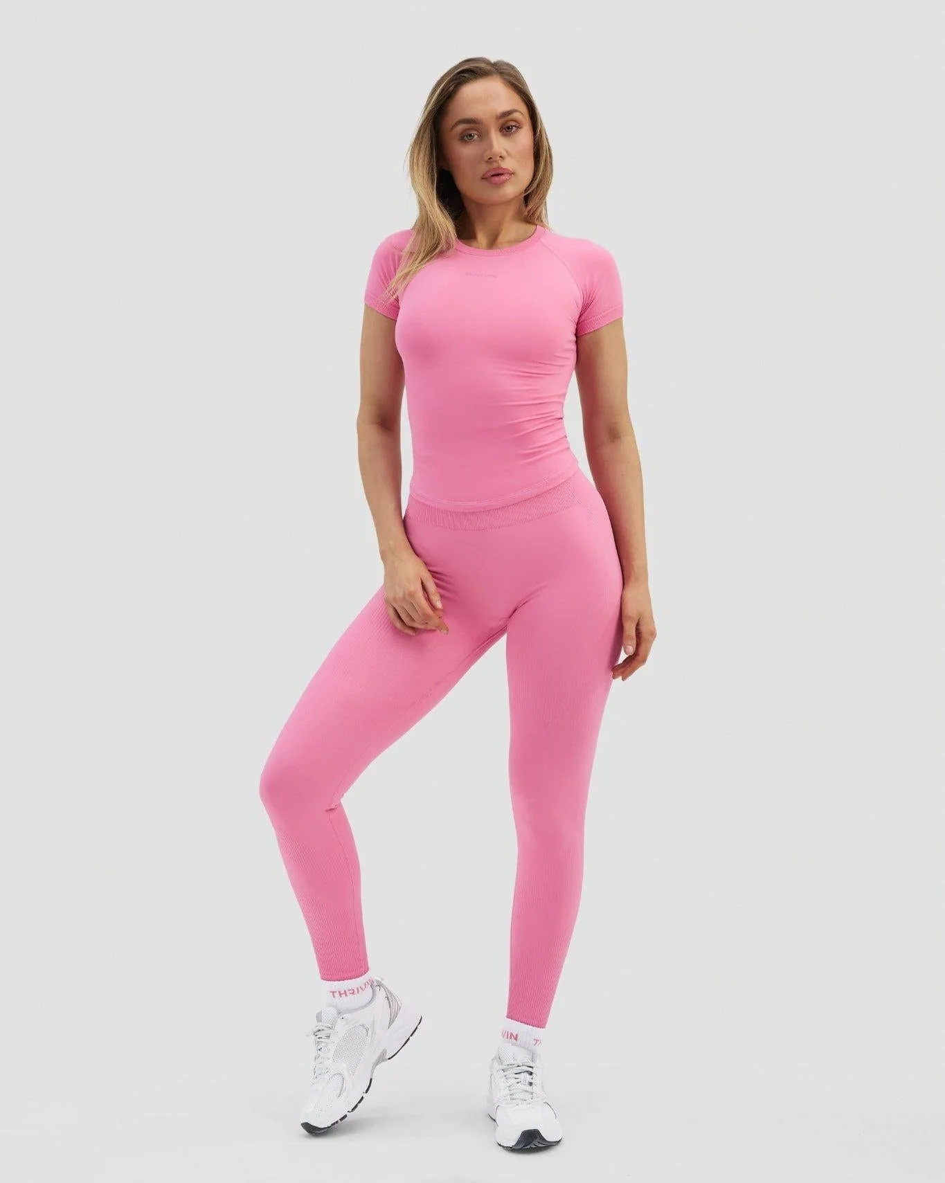 Elevate™ Compression T-Shirt | Bubble Pink - Image 4