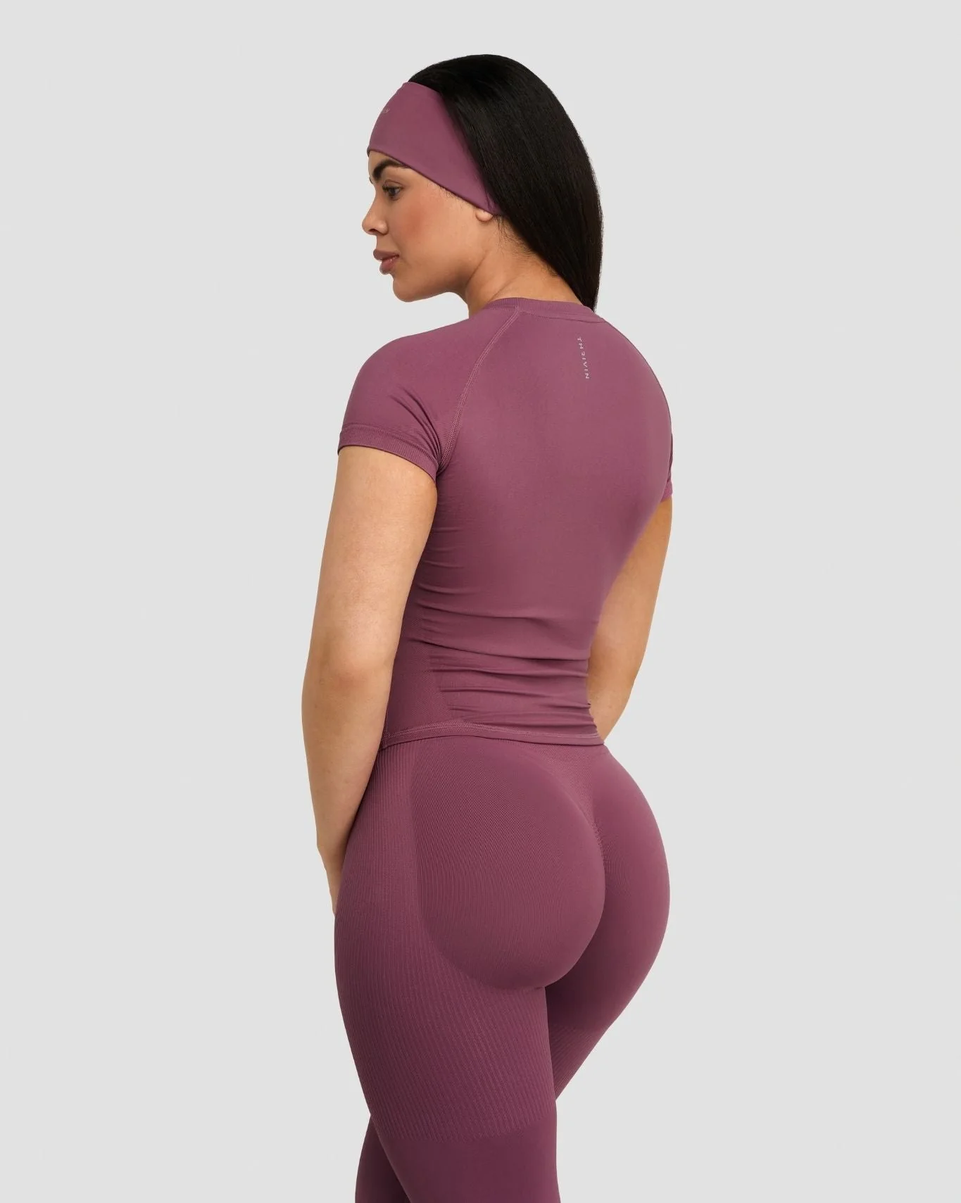Elevate™ Compression T-Shirt | Orchid Mauve - Image 3