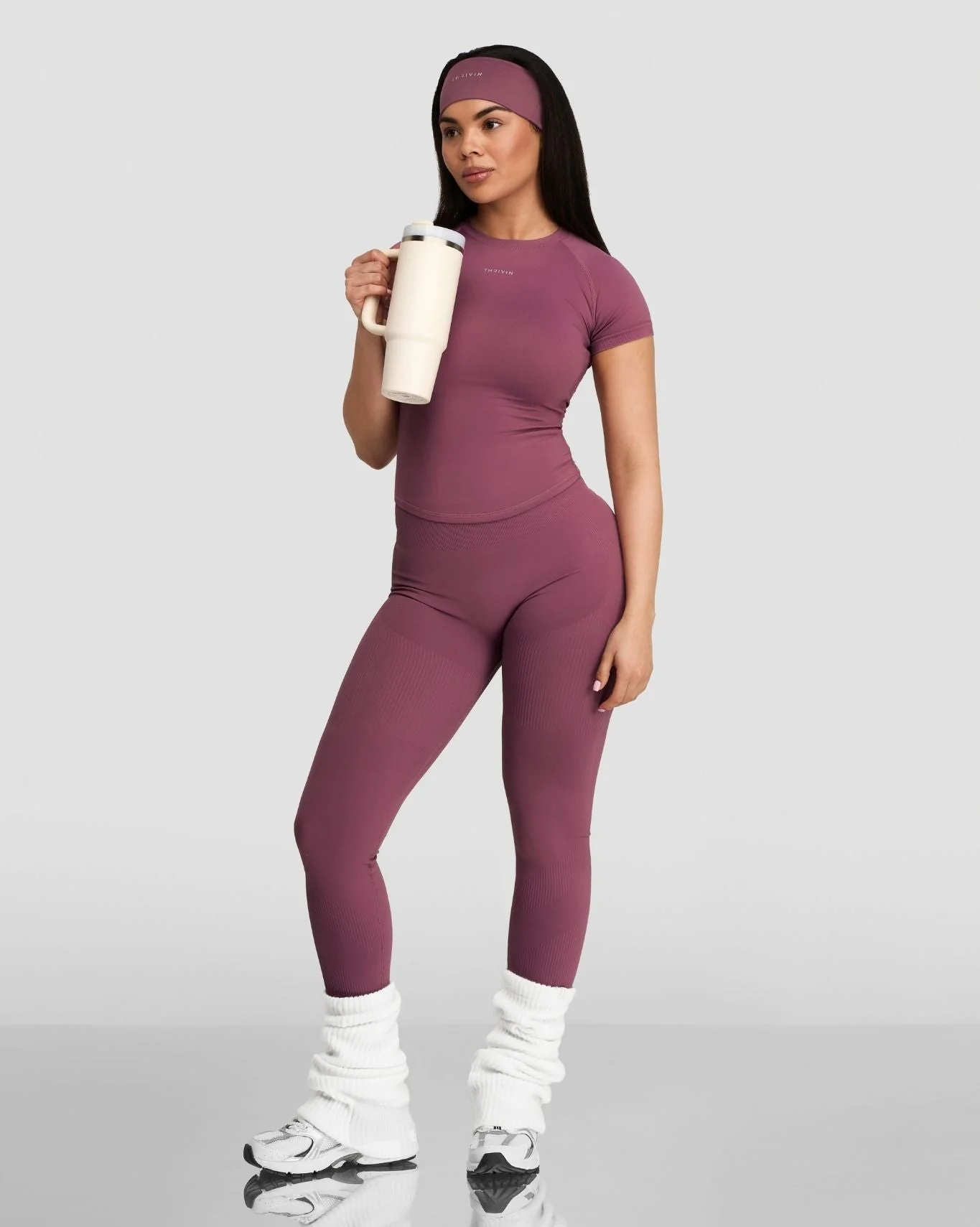 Elevate™ Compression T-Shirt | Orchid Mauve - Image 5