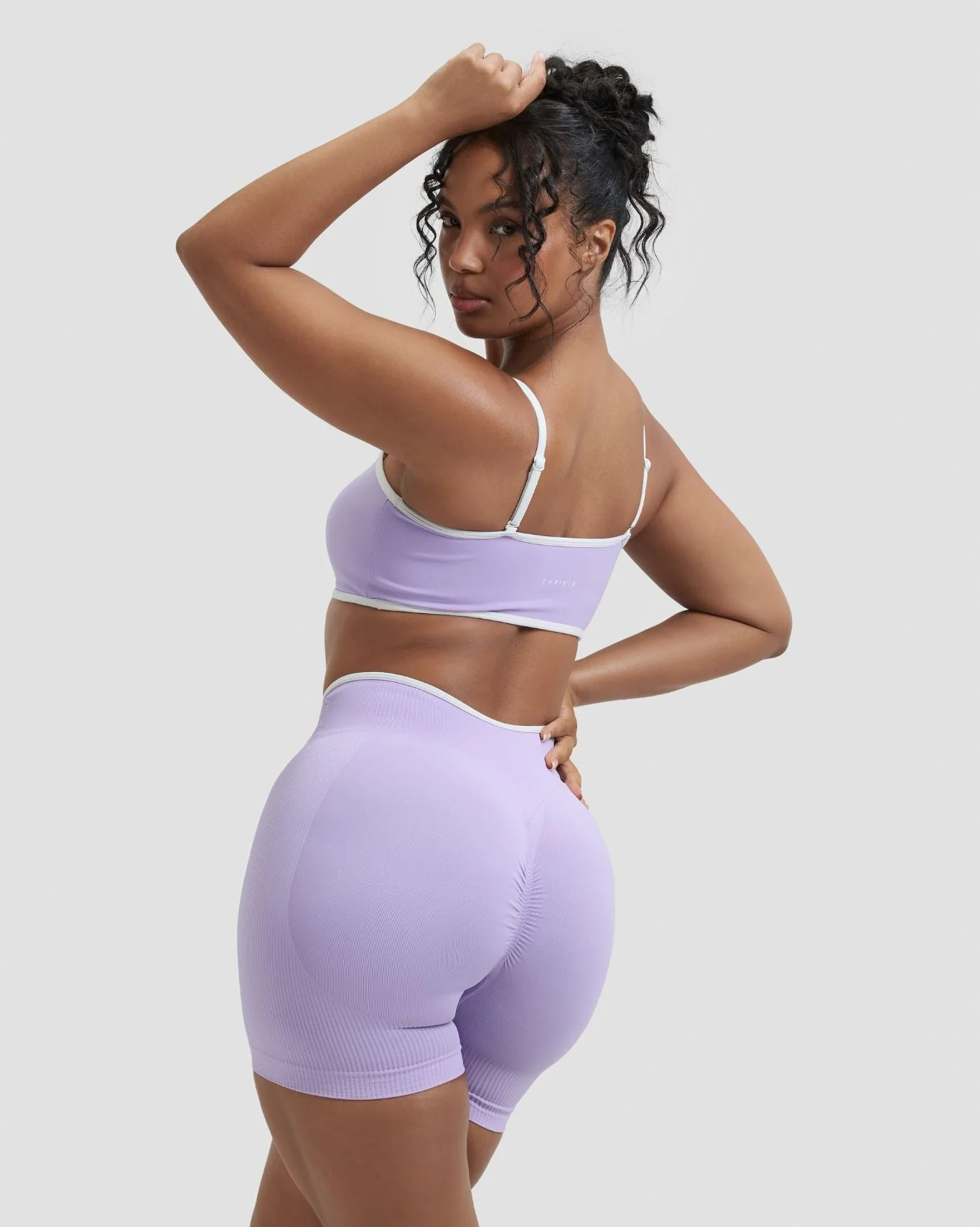Elevate™ Outline Bandeau Bra | Lilac - Image 2