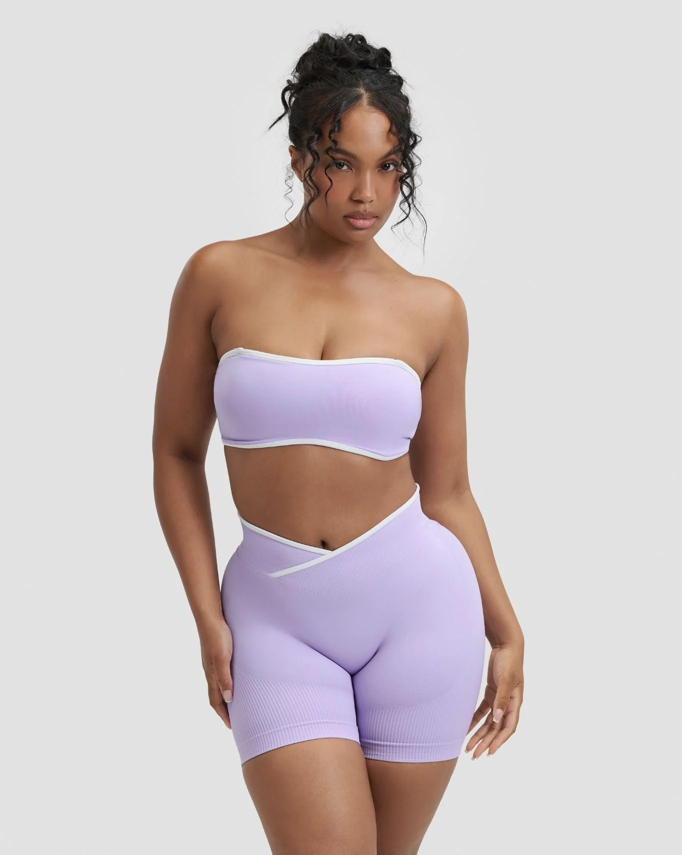 Elevate™ Outline Bandeau Bra | Lilac - Image 3