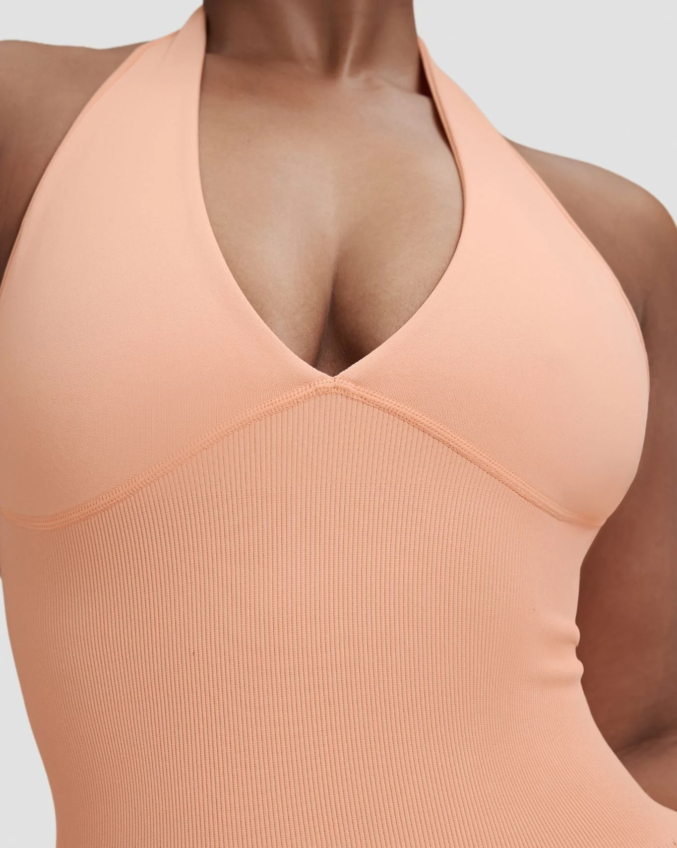 Elevate™ Sculpting Halterneck All In One | Melon Ice - Image 7