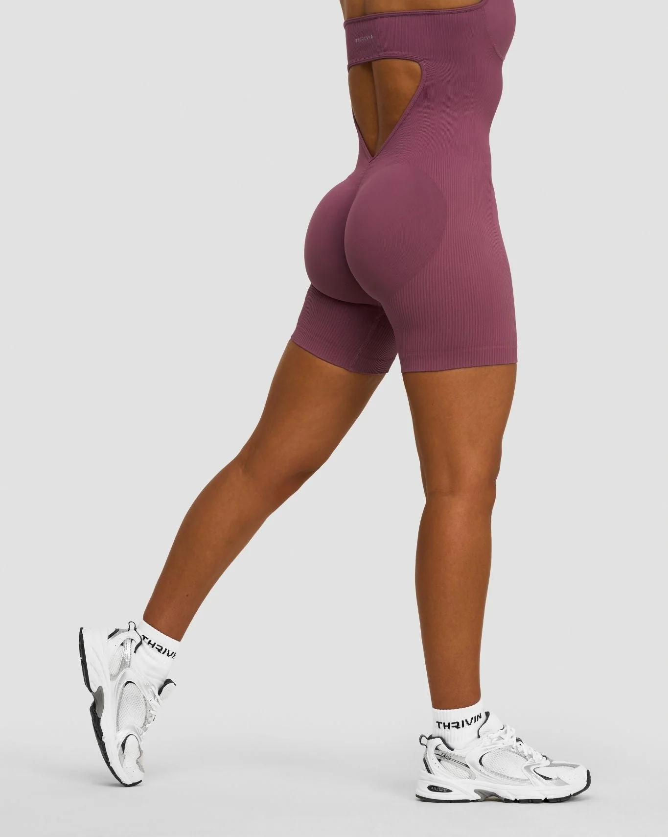 Elevate™ Sculpting Halterneck All In One | Orchid Mauve - Image 3