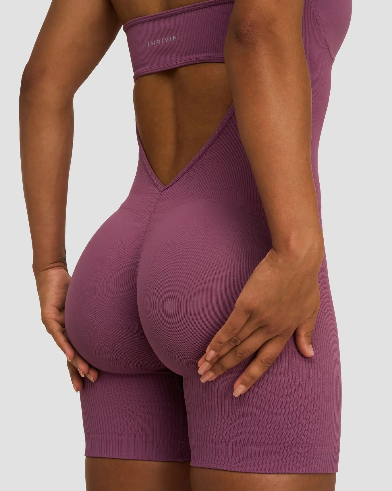 Elevate™ Sculpting Halterneck All In One | Orchid Mauve - Image 7