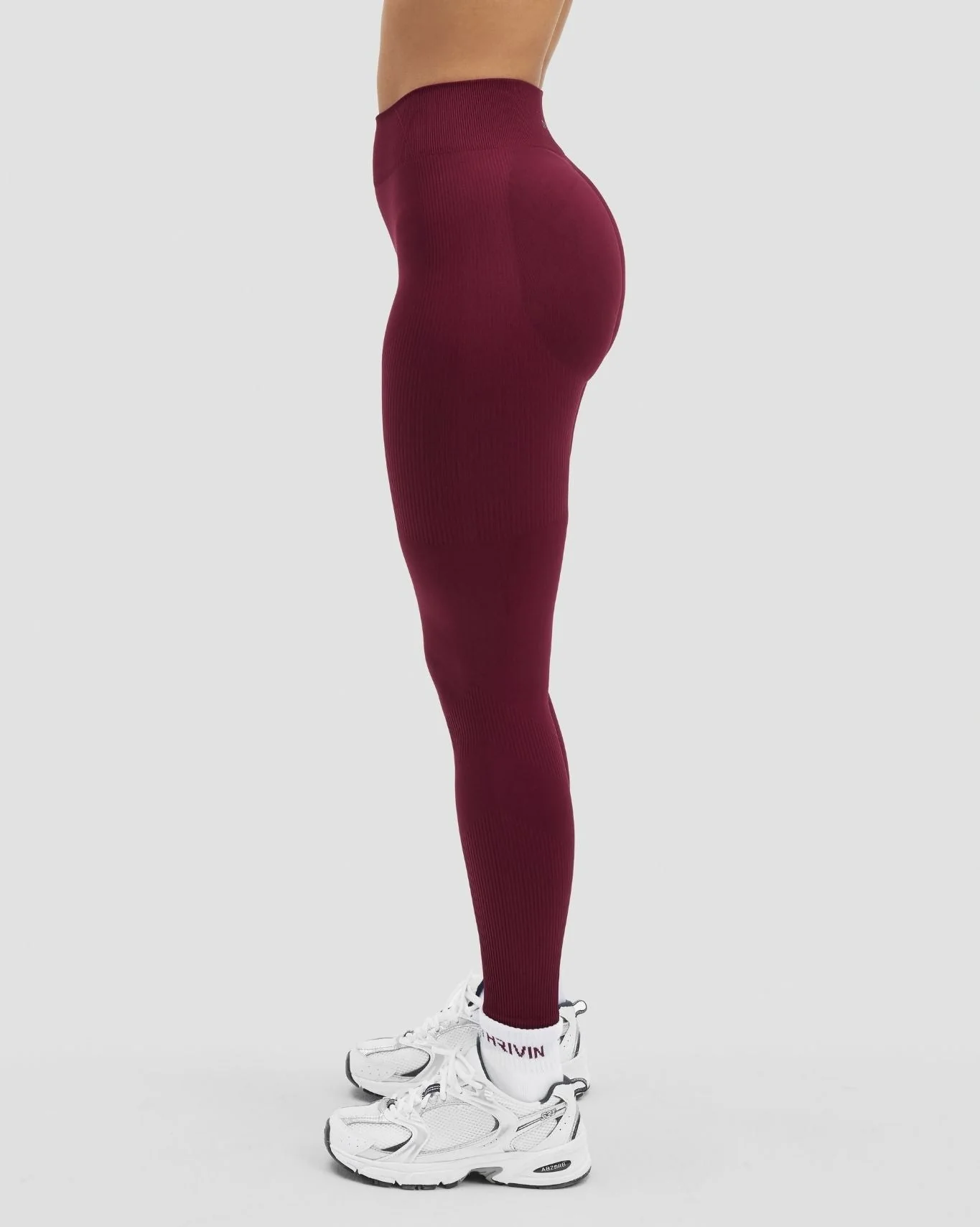 Elevate™ Sculpting Mid Waist Scrunch Leggings | Cherry Berry - Image 8