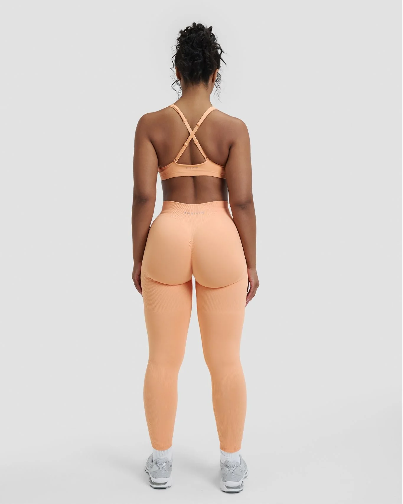 Elevate™ Sculpting Mid Waist Scrunch Leggings | Melon Ice - Image 4