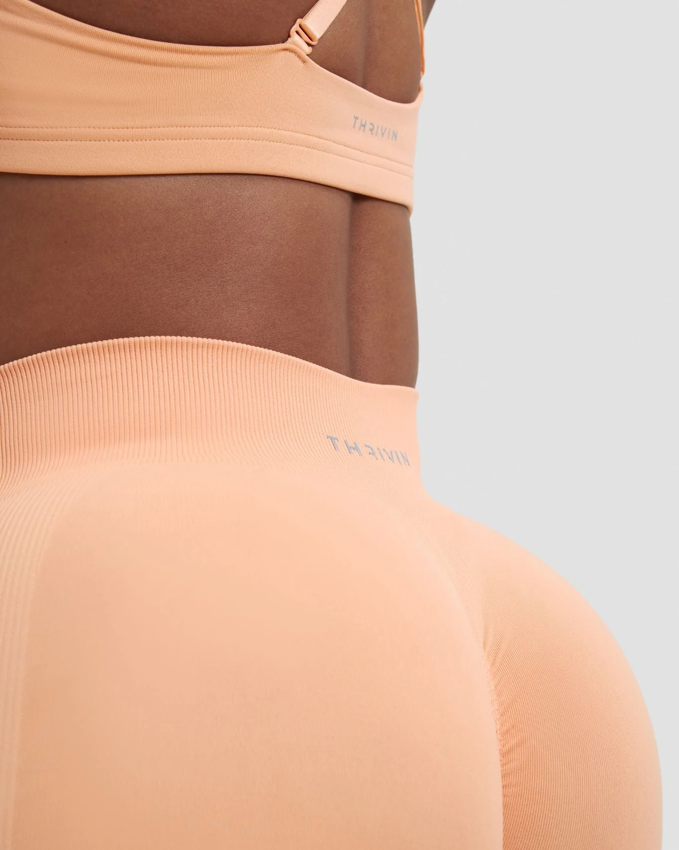Elevate™ Sculpting Mid Waist Scrunch Leggings | Melon Ice - Image 8