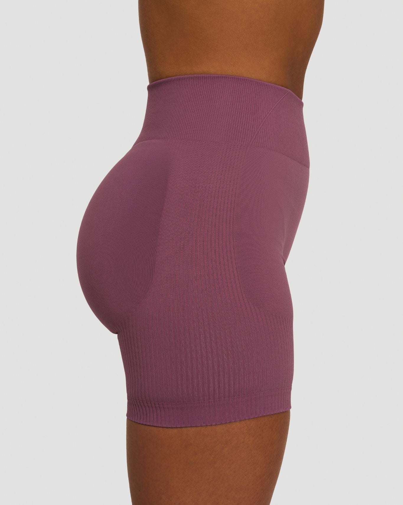 Elevate™ Sculpting Mid Waist Scrunch Shorts | Orchid Mauve - Image 6