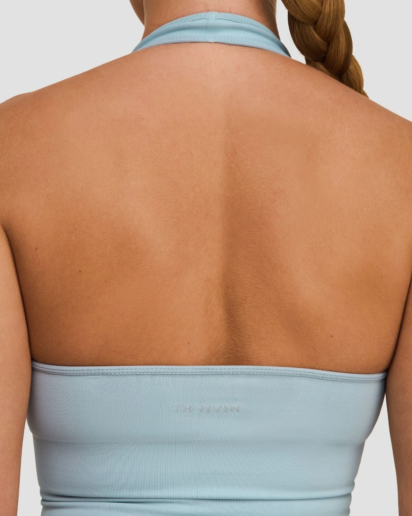 Elevate™ Sculpting Seamless Halterneck Top | Blue Haze - Image 4