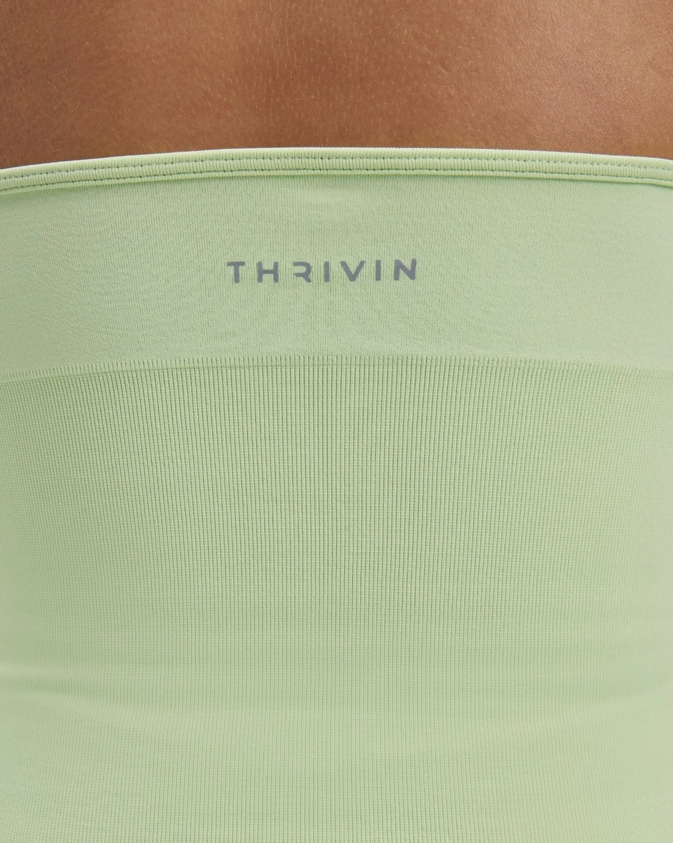 Elevate™ Sculpting Seamless Halterneck Top | Pistachio Green - Image 6
