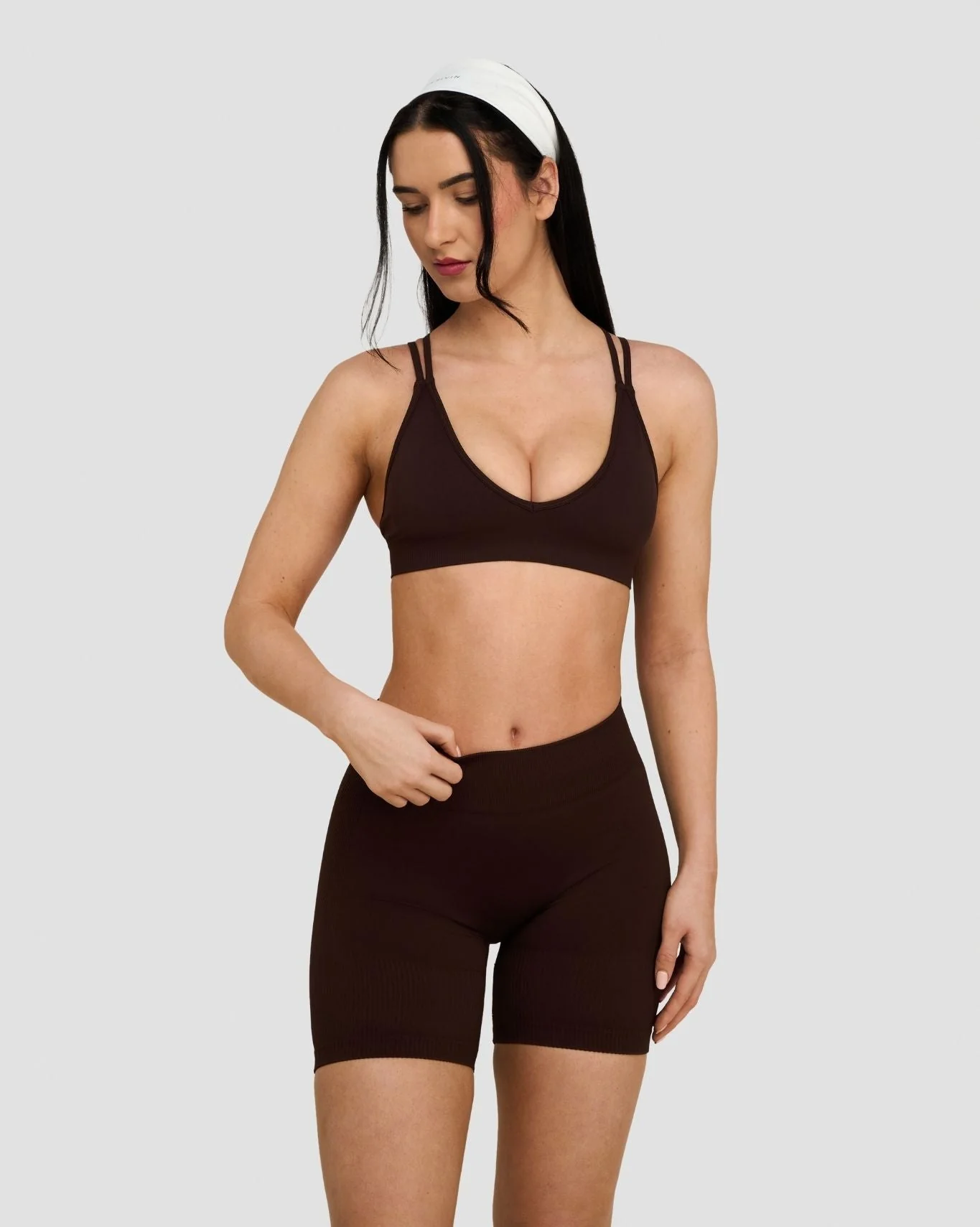 Elevate™ Sculpting Seamless High Apex Bra | Coffee - Image 3