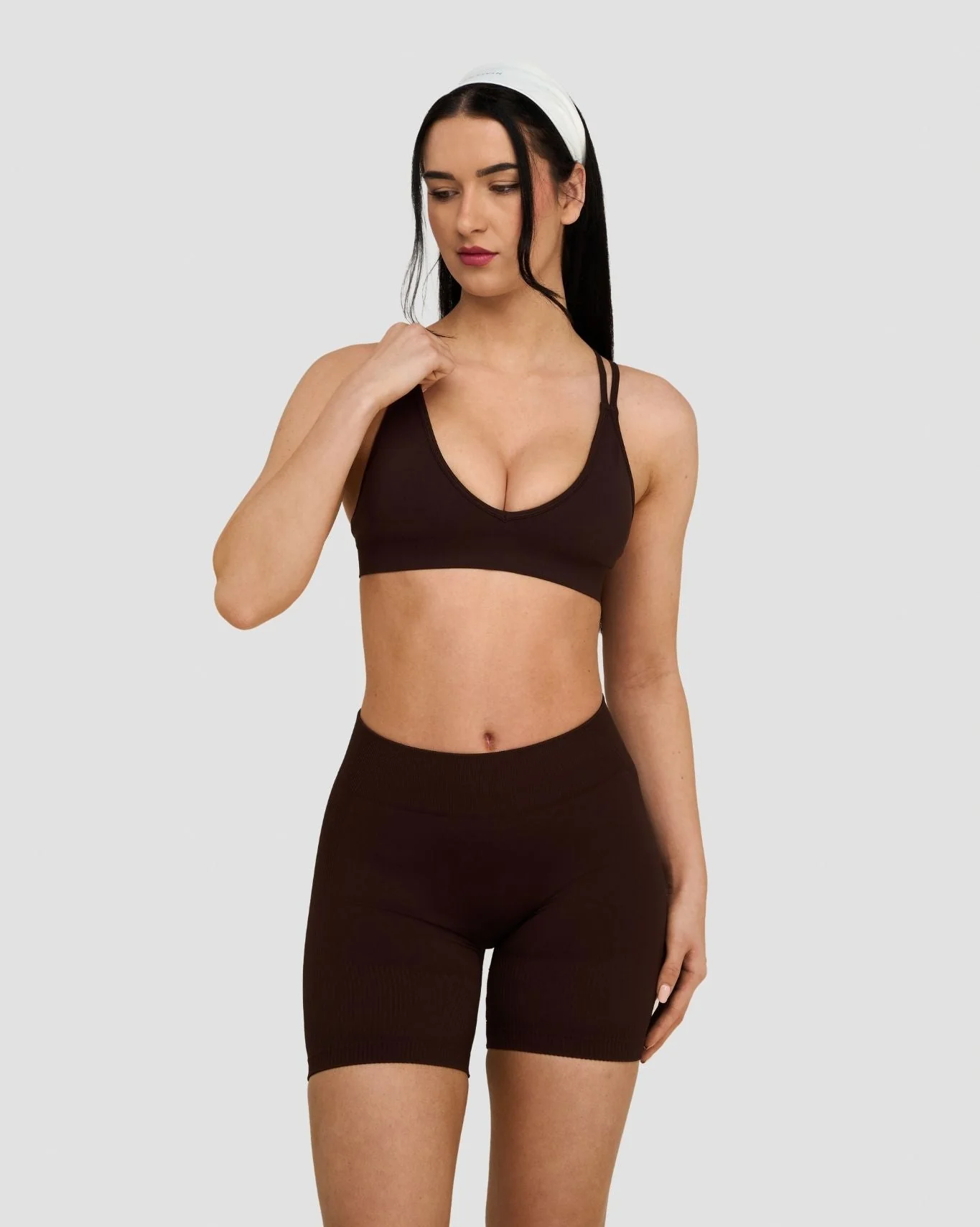 Elevate™ Sculpting Seamless High Apex Bra | Coffee - Image 5