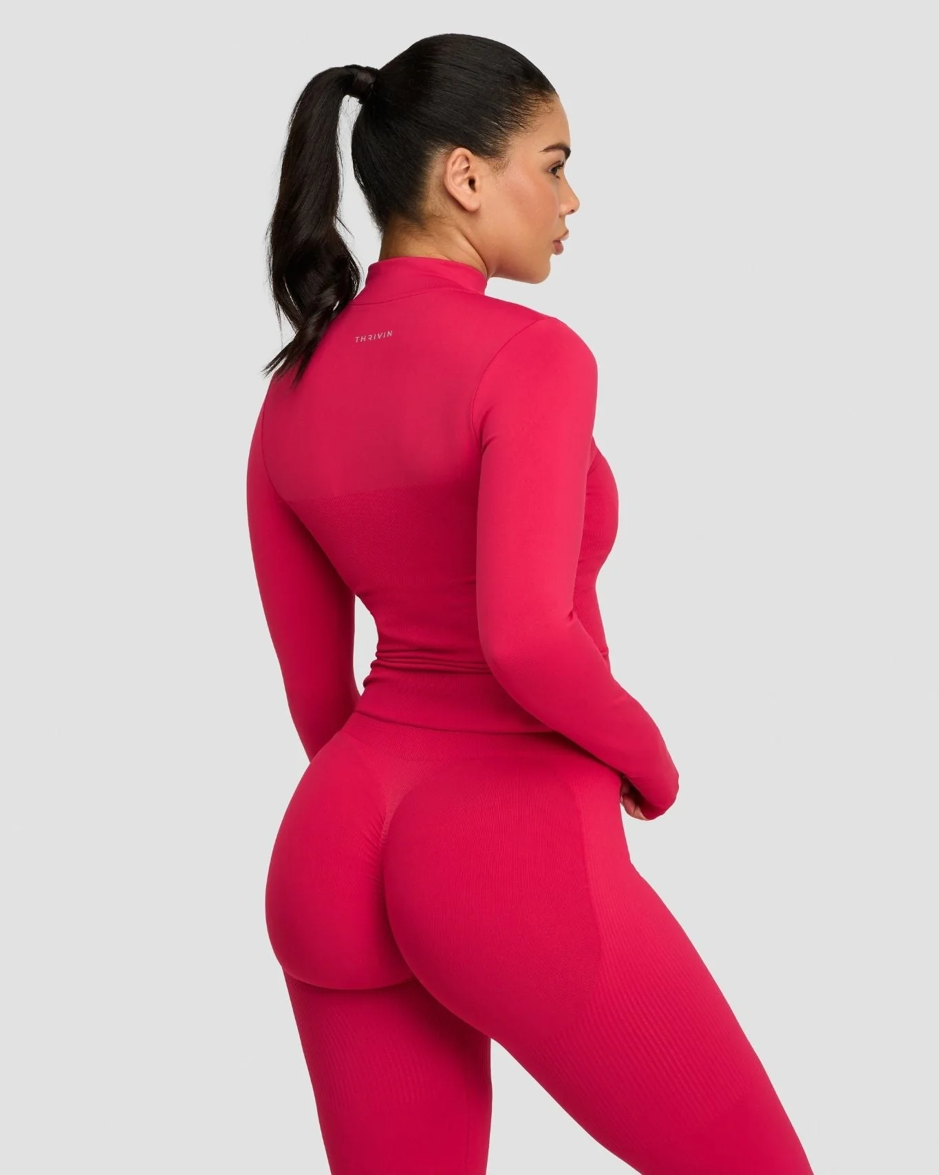 Elevate™ Sculpting Seamless Jacket | Strawberry - Image 4