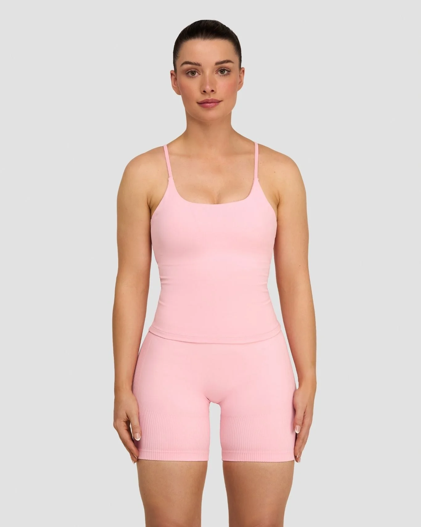 Elevate™ Sculpting Seamless Scoop Neck Cami | Cotton Pink - Image 4