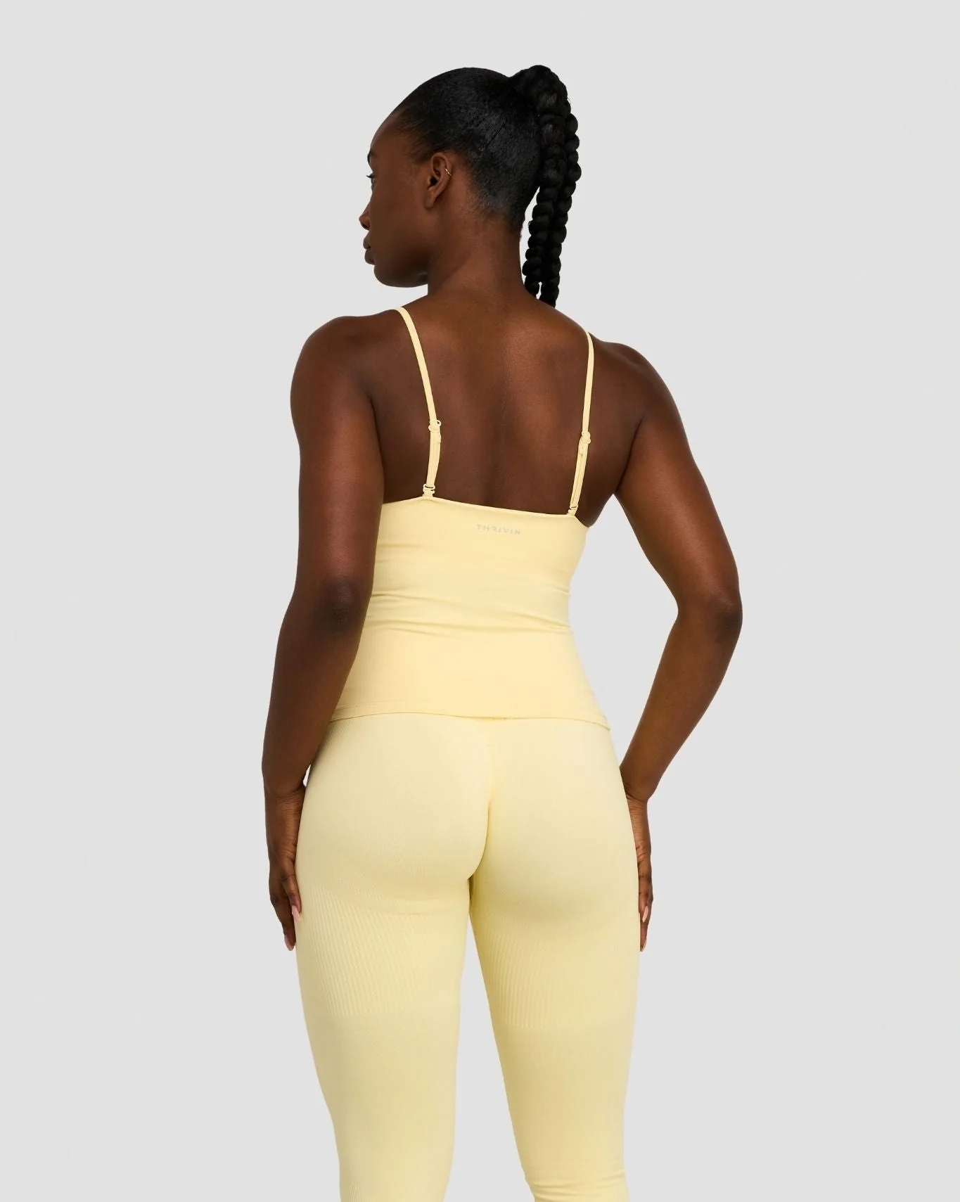 Elevate™ Sculpting Seamless Scoop Neck Cami | Golden Butter - Image 3